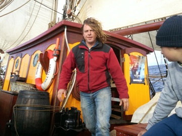 The intrepid Captain Jaap of Tres Hombres